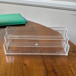 Clear Acrylic Organizer